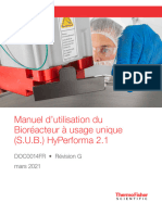 2to1 Single Use Bioreactor Users Guide French