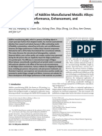 Advanced Materials - 2023 - Liu - Review On Fatigue of Additive Manufactured Metallic Alloys Microstructure Performance