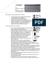 La Console Audio Analogique