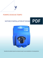 Notice BIO UV Pompe - Doseuse - Tempo