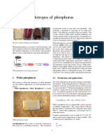 Allotropes of Phosphorus