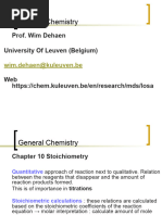 2024 Stoichiometry and Solutions 