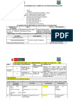 Cronograma de Actividades Del Comité de Gestion Pedagógica 2024