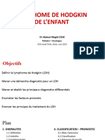 LYMPHOME DE HODGKIN DE L'ENFANT en Ligne