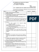 Cardiopulmonary CPR