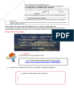 GUÍA INTEGRAL DE APRENDIZAJE No5 CIENCIAS NATURALES Grado 2°