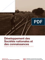 Développement Des Sociétés Nationales Et Des Connaissances: Progrès Réalisés Au Cours de La Période 2010-2011