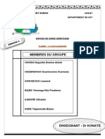 Génie Génétique Et Mutagénèse Exposé. PDF 1