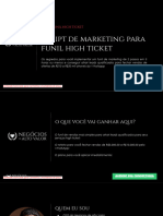 Ebook Scriptde Markeing para Funil High Ticket