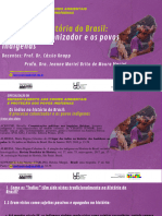 Aula 2 - Os Índios Na História Do Brasil - Cássio Knapp