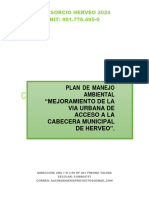 PLAN DE MANEJO AMBIENTAL Consorcio Herveo 2024