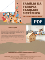 Família e A Terapia Familiar Sistêmica - Panorama Histórico