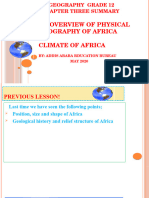 1 Geography Grade 12 Chapter Three Summary