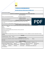 Ficha de Monitoramento Doenças Infecciosas - COVID 19