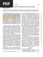 Colorimetric Determination of Diazepam in Pharmaceutical Preparations