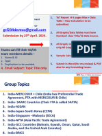 Assinment Guidelines ToT Calculations Sample Graphs