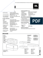 JBL VT4888 Manual