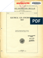 Electrical Gun Synchronizer Test (1 June 1921)