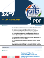 PIB 247 - 1st To 2nd March 2024