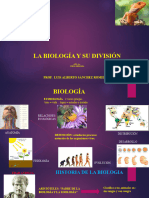 1 Historia y Division de La Biologia - 3er Año