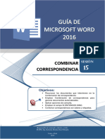 Combinar Correspondencia