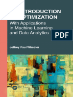 (Textbooks in Mathematics) Jeffrey Paul Wheeler - An Introduction To Optimization. With Applications in Machine Learning and Data Analytics-CRC Press (2024)