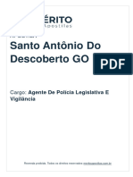 Apostila Agente de Pol CIA Legislativa e Vigil Ncia C Mara de Santo Ant Nio Do Descoberto GO 2024