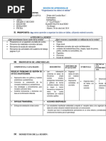 Organizamos Los Datos en Tabla