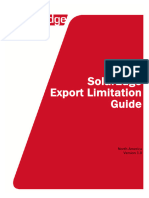 Export Limitation Application Note NA