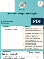 Estudo Do Triângulo Retângulo: Matemática