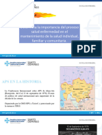 Determina La Importancia Del Proceso Salud Enfermedad en El Mantenimiento de La Salud Individual, Familiar y Comunitaria