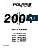 Sportsman 700 Twin PARTS MANUAL PN 9918743