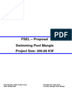 FSEL - Proposal - Swimming Pool Mangla - 200kW - Mangla - 29.05.2024