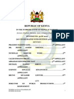 JUDGMENT SC Petitions 39 40 of 2019 Between Praxidis Namoni Saisi 7 Others Vs Director of Public Prosecutions 2 Others 2