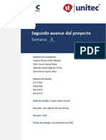 S8 - Tarea 8.1 Segundo Avance Del Proyecto