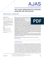 Development of Non-Dairy Creamer Analogs or Mimics For An Alternative of Infant Formula Using Egg White, Yolk, and Soy Proteins