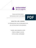 Didactica Del Ajedrez. Una Metodologia para La Implementacion Del Ajedrez en La Etapa de Educacion Primaria.