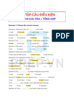 BÀI TẬP CÂU ĐIỀU KIỆN - PREP.VN SƯU TẦM