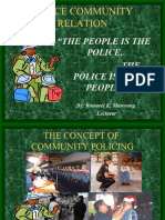 Police Community Relation