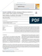 Concept of Reliability and Safety Assessment of Li-Ion Batteries in EV