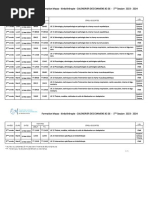 Planning Epreuves K3 S6