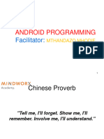 Android Programming Slides