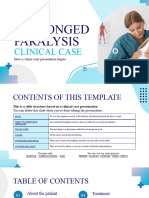 Prolonged Paralysis Clinical Case