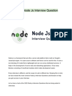 NodeJS Interview