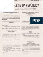 Regulamento de Seguranca de Barragens de Rejeitados RSBR