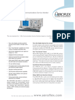 Aeroflex COM 120C Specifications A8FA3