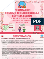 Presentacion Sesion 7 CTE Preescolar Primaria y Secundaria