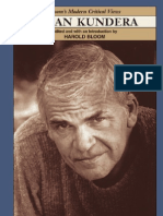 Harold BLOOM Critical Editions - Milan Kundera