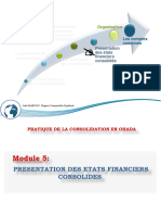 Module 5 Presentation Des Etats Financiers Consolides