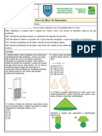 MATEMÁTICA - 3º Série